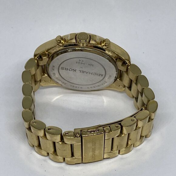 Michael Kors Bradshaw MK5605 Unisex Stainless Steel Analog Dial Watch UC869 - Picture 11 of 12